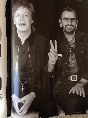 UK FILM Magazine October 2016 Paul McCartney Ringo Starr The Beatles Sam Neill