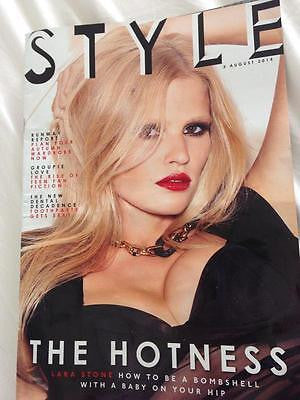 Style Magazine - August 2014 - Lara Stone Photo Cover Interview Shoot