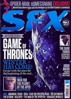 UK SFX Magazine August 2017 Game of Thrones =Exclusive Spider-Man Homecoming