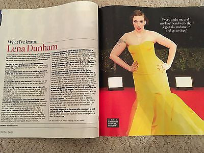 UK Times Magazine February 2017 Kayla Itsines Lena Dunham Ruth Negga
