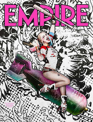 EMPIRE MAGAZINE SEPTEMBER 2016 HARLEY QUINN SUICIDE SQUAD UK COLLECTOR'S COVER