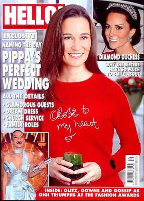 UK Hello! magazine - December 2016 Pippa Middleton Exclusive - Wedding Day
