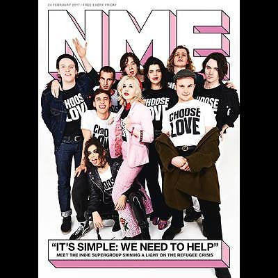 Bands 4 Refugees - Olly Alexander Charli XCX NME UK magazine February 2017