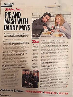UK Fabulous Magazine April 2017 Emma Bunton Spice Girls Interview Daniel Mays