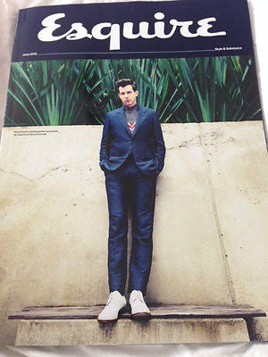 UK ESQUIRE MAGAZINE JUNE 2015 MARK RONSON Pirelli Calendar MATTHEW MACFADYEN