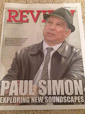 Stranger to Stranger PAUL SIMON PHOTO COVER INTERVIEW May 2016