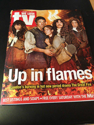 THE GREAT FIRE Charles Dance Andrew Buchan Daniel Mays Photo Cover UK Mag 2014