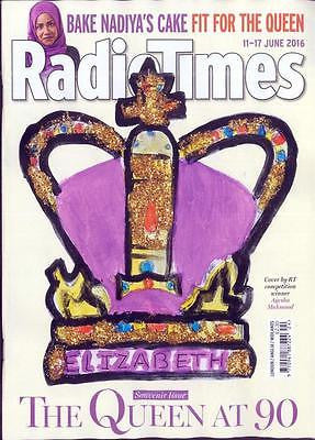 QUEEN ELIZABETH AT 90 - Souvenir Issue Radio Times UK magazine 11 June 2016