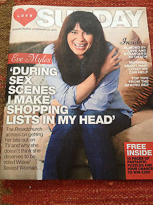 TORCHWOOD EVE MYLES PHOTO COVER INTERVIEW FEBRUARY 2015
