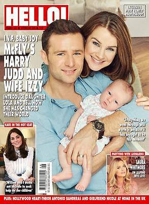 (UK) HELLO Magazine February 2016 HARRY JUDD & IZZY Mcfly BABY PHOTOS SPECIAL