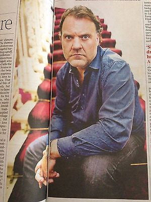 (UK) TIMES SATURDAY REVIEW MAY 2015 BRYN TERFEL SWEENEY TODD PHOTO INTERVIEW