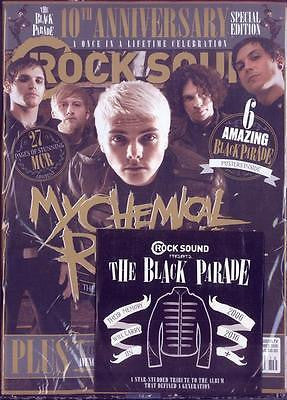 ROCK SOUND magazine - October 2016 My Chemical Romance cover & Black Parade CD