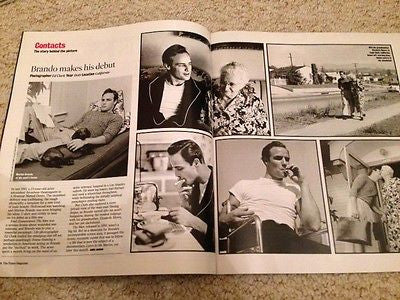 MARLON BRANDO PHOTO SPECIAL UK TIMES MAGAZINE OCTOBER 2015 - NICK FROST - NEW