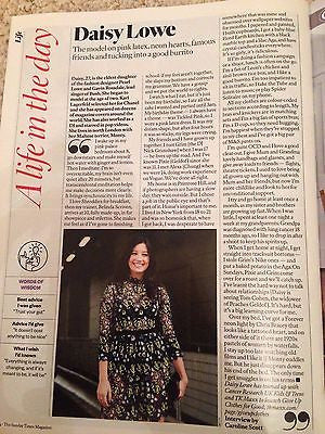 MICHAEL MORPUGO PHOTO interview WAR HORSE UK 1 DAY ISSUE 2016 DAISY LOWE JO WOOD