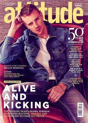 UK Attitude Magazine August 2017 The Walking Dead Daniel Newman Declan McKenna