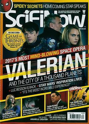 Sci Fi Now Magazine #134 Valerian Cara Delevingne Dane DeHaan Spider-Man