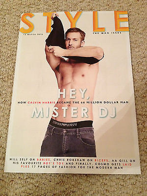 STYLE March 2015 CALVIN HARRIS Chris Robshaw Natasha Richardson Michael Neeson
