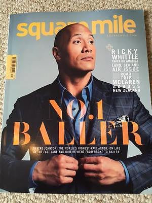 Dwayne Johnson UK Photo Cover Interview Square Mile Magazine 2017 Ricky Whittle