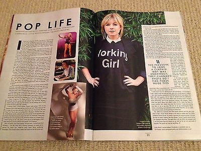 *** KRISTEN WIIG interview LITTLE BOOTS UK 1 DAY ISSUE 2013 BRAND NEW ***