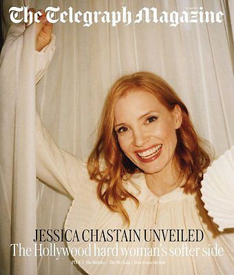The Telegraph magazine - Jessica Chastain UK Cover & Interview (29 April 2017)