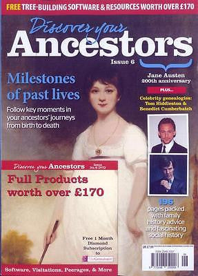 Discover Your Ancestors Magazine Issue 6 Benedict Cumberbatch Tom Hiddleston