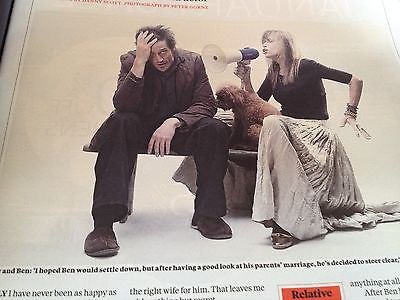 Sunday Times 01/14 - Silvio Berlusconi Carly Simon Jennifer Saunders Ben Taylor