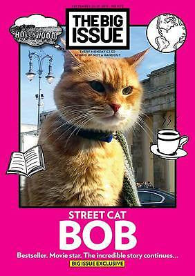 Big Issue Magazine September 2015 Street Cat Named Bob The Streetcat James Bowen