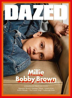 Millie Bobby Brown Cover - DAZED & CONFUSED magazine Winter 2016 NEW
