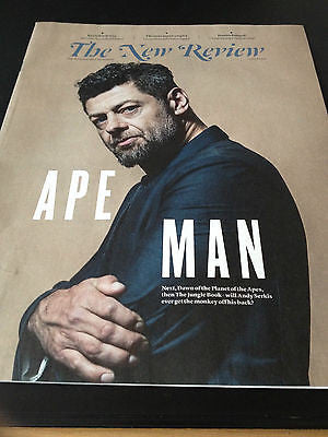 Planet of the Apes ANDY SERKIS PHOTO COVER interview July 2014 SALLY PHILLIPS