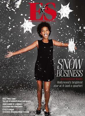 QUVENZHANE WALLIS Annie PHOTO COVER INTERVIEW UK ES MAGAZINE DECEMBER 2014