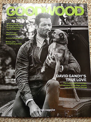 DAVID GANDY UK Photo Cover Goodwood magazine Summer 2016