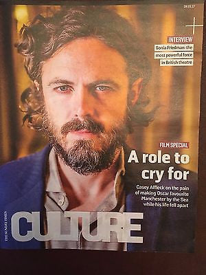 Culture Magazine January 2017 Casey Affleck Wolf Alice Benedict Cumberbatch