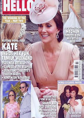HELLO! magazine 5 June 2017 Pippa Middleton's Wedding Part Two Kate Middleton