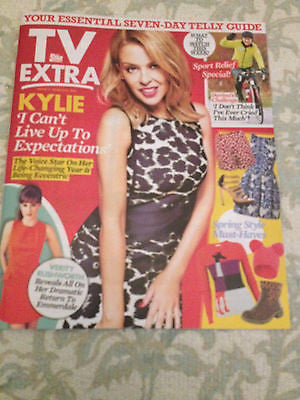 EXTRA MAGAZINE 2014 KYLIE MINOGUE VERITY RUSHWORTH LILAH PARSONS MCGUINNESS