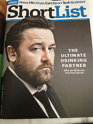 SHORTLIST MAGAZINE MARCH 2014 - GUY GARVEY ELBOW AARON PAUL PETER SERAFINOWICZ