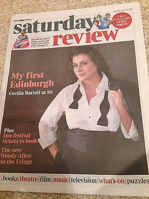 Norma CECILIA BARTOLI Photo Interview UK Times Review Supplement July 2016