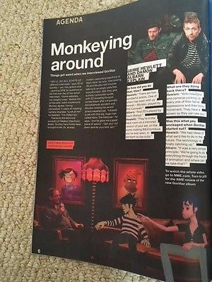 NME Magazine April 2017 Dave Grohl Oscar Isaac Gorillaz Kendrick Lemar