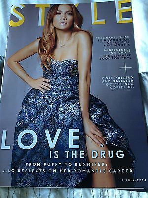 AKA Jennifer Lopez Photo Cover STYLE MAGAZINE july 2014 ERIN O'CONNOR