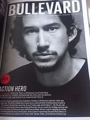 TOM HARDY interview THE REVENANT  UK 1DAY ISSUE 2016 ADAM DRIVER teresa palmer
