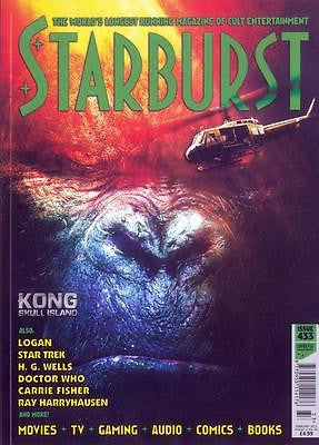 Starburst Magazine February 2017 #433 Kong Skull Island Logan