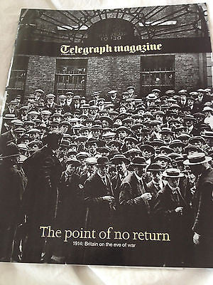 Telegraph Magazine August 2014 World War 1 100 year Anniversary Edition 72 pages