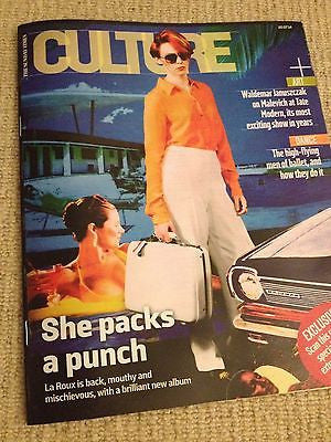 LA ROUX Photo Cover interview CULTURE MAG 2014 Jonny Greenwood Cherie Lunghi