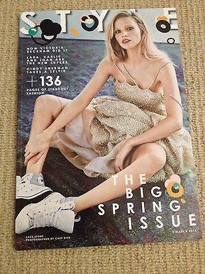 Style Magazine - March 2014 LARA STONE Karlie Kloss Joan Smalls Victoria Beckham