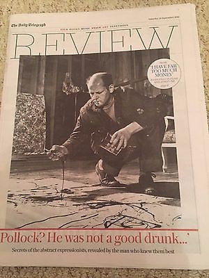 (UK) Telegraph Review September 2016 Jackson Pollock Regina Spektor David Bowie