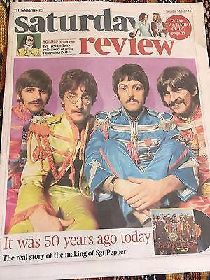 UK Times Review May 20 2017 - The Beatles Sgt Pepper 50 Years Sir Paul McCartney
