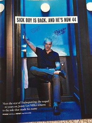 UK Times Magazine January 2017 Jonny Lee Miller interview