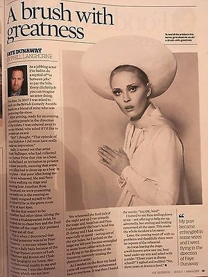 UK Observer Magazine 27th May 2017 Beth Ditto The Gossip Faye Dunaway Emilia Fox