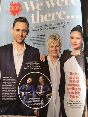 RADIO TIMES magazine 2017 Aidan Turner Tom Hiddleston Robson Green Karen Gillan
