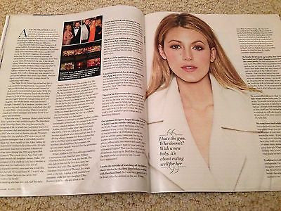 Gossip Girl BLAKE LIVELY PHOTO INTERVIEW YOU MAGAZINE APRIL 2015 GLYNIS BARBER