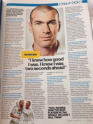 (UK) SHORTLIST MAGAZINE OCTOBER 2015 MARLON BRANDON PHOTO COVER ZINEDINE ZIDANE